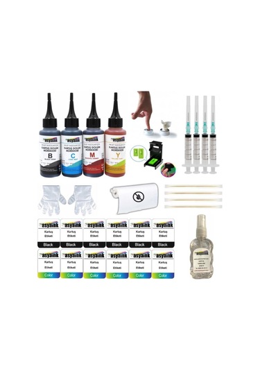 Hp 652 Uyumlu Kartuş Dolum Seti Hp1115/hp2135/hp3635/383