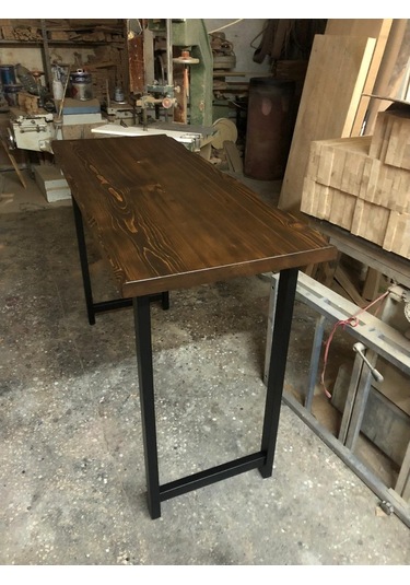 Bintaşmobilya Kütük Ağaç Bar Masası (417036063)