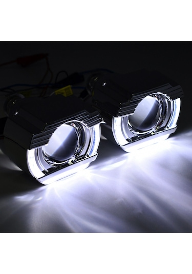Yeni Jenerasyon Angel Led Bi-xenon Extreme Far Merceği Hd Projekt