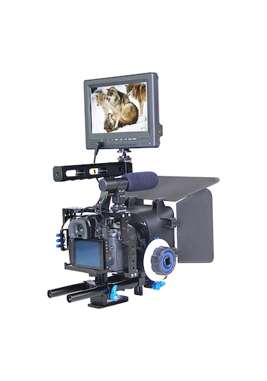 Panasonic Lumix Dmc-Gh4 için Ayex C5 Camera Cage