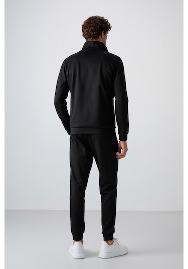 Tommy Life Hugo Siyah Jogger Erkek Eşofman Takım - 85198 Siyah