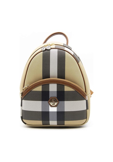 Silver Polo Unisex Sırt Çanta 945 Bej - Taba