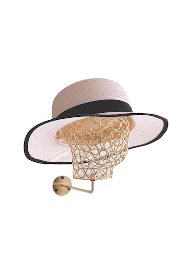 Suntek Magideal Duvara Monte Şapka Raf Organizatör Askı Manken Kafası