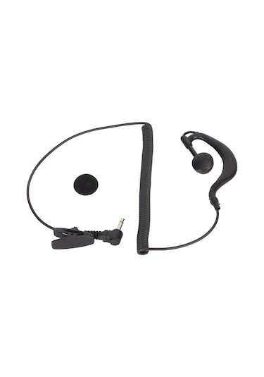 1 Pinli Siyah Kulak Askılı Telsiz Kulaklığı Huiliang