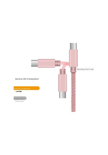 Jms Mikro USB Samsung Xiaomi Redmi Huawei Lg Mikro USB Android Telefon Şarj Kablolosu 3 M