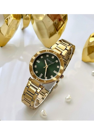 Ferrucci Fc65118 Taşlı Şık Kadran Çelik Kadın Kol Saati