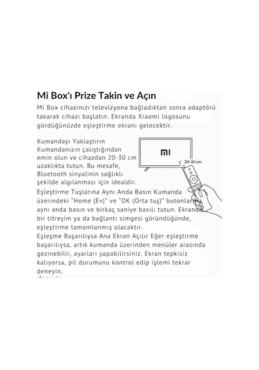 Polham Xiaomi Mi Box S 4k Android Tv Uyumlu Bluetooth Kumanda, Netflix Tuşlu Mi Box S 4k Kumanda
