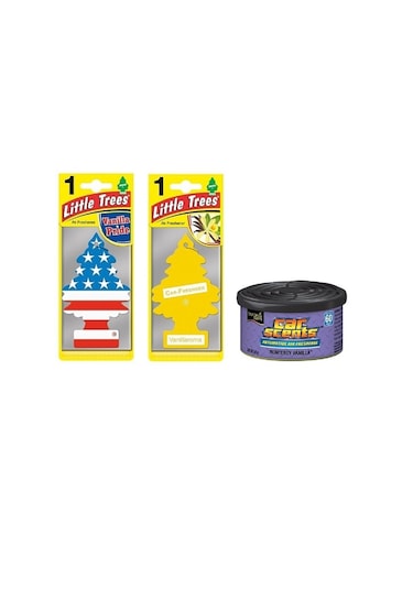 California Scents Vanilya ve Little Trees Vanilya Seti