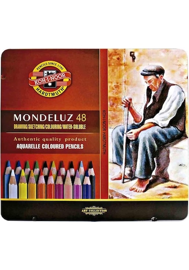 Koh-ı Noor Set Of Aquarell Coloured Pencils 3726 48
