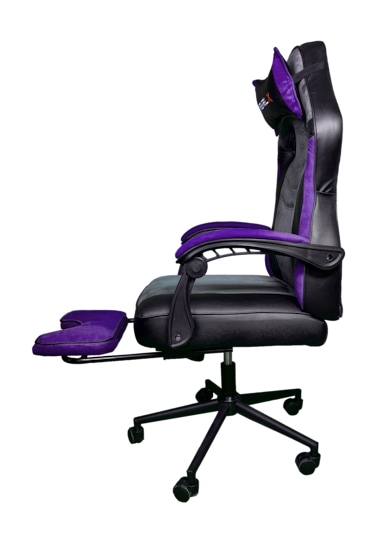 Oyuncu Koltuğu Night Ayak Uzatmalı Mor Renk