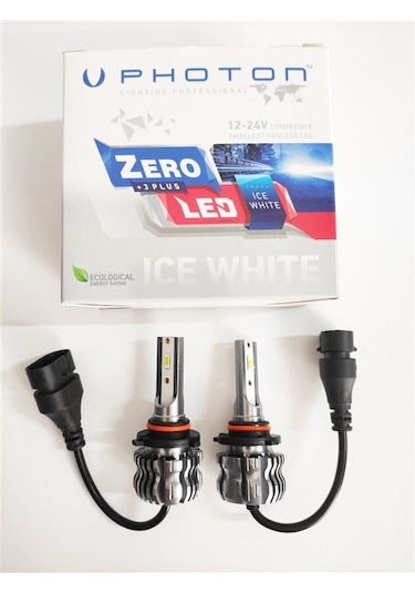 Photon Zero Hb4 9006 +3 Plus Fansız Led Xenon Buz Beyaz 12v-24v
