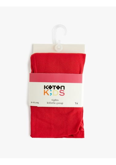 Koton Basic Külotlu Çorap Kırmızı 6wkg80138aa Kırmızı