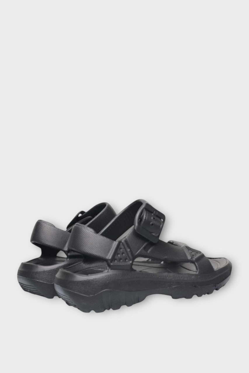 Unisex Eva Spor Kaymaz Yürüyüş Sandaleti Siyah Siyah