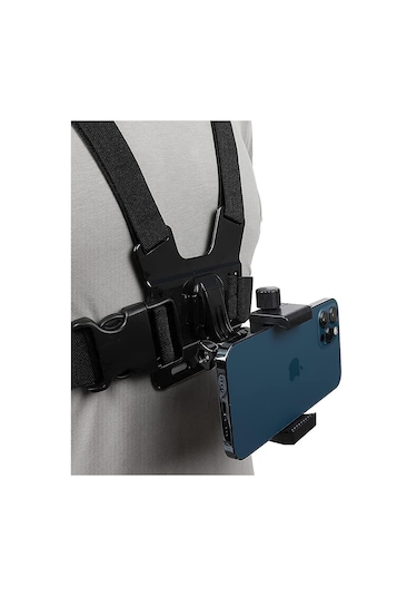 Gplus GP4626PVJ Cep Telefonu  Aksiyon Kamera Uyumlu Düşmez Dayanıklı Vlog Video Çekim Göğüs Kemeri