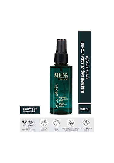 Men's Garage Biberiye Saç Ve Sakal Serumu 50 ML