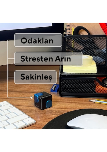 Bopster Stres Küpü Siyah Mavi