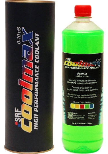 Srf Coolmax Bilgisayar Soğutma Sıvısı 1000ML Asit Yeşil