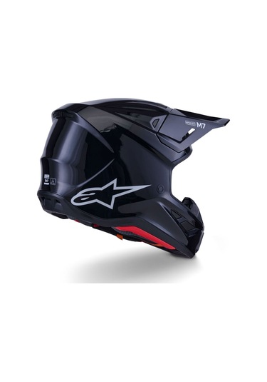 Alpinestars Sm7 Off-Road Cross Kaskı Siyah