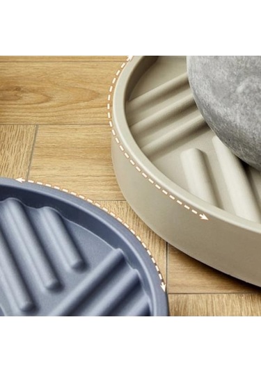 Novahub Gri Çiçek Saksı Tepsisi Tekerlekler İle 360 Derece Rotasyon Haddeleme Tesisi Standı Dayanıklı Saksı Taşıyıcı Ev Bahçe İçin S S