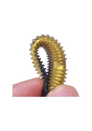 4.5 Cm 10 Adet/paket Hengjıa Spagetti Solucan T-kuyruk Yumuşak Yem Spiral Balıkçılık Kukla Lures Renk 2