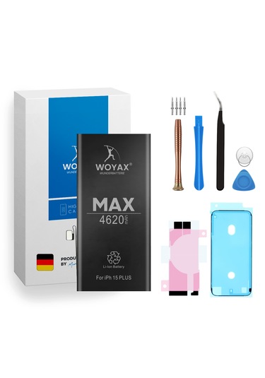 Woyax İphone 15 Plus Uyumlu Premium Batarya 4620 Mah Yüksek Kapas
