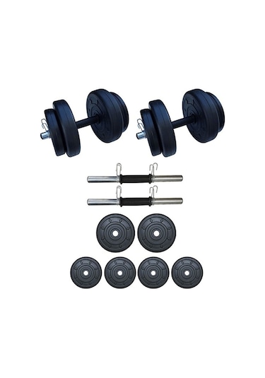 Moccastyle Dambıl Ağırlık Vücut Geliştirme Seti 20 KG