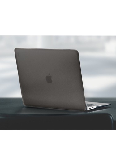 Macbook Pro 13.3 Inç 2338 Uyumlu Kılıf Husk Claro Mat Koruyucu Kapak Smoke