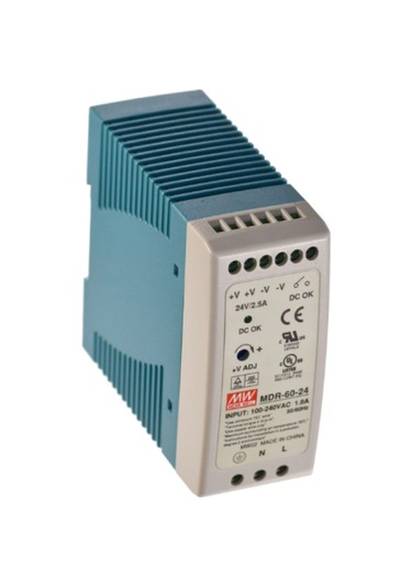 24vdc 2.5a Ray Montaj Güç Kaynağı Gri