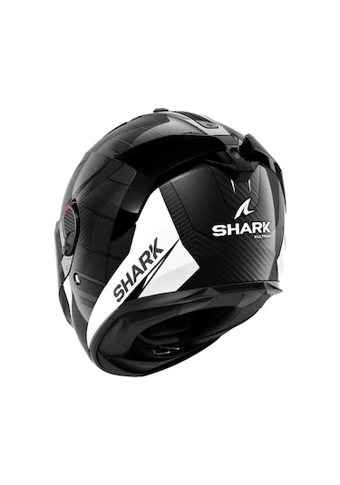 Shark Spartan Gt Pro Karbon Şeffaf Vizörlü Kask Beyaz Siyah