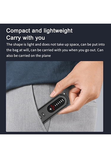 Geeroyoo Taşınabilir Gizli Kamera Dedektörü Gps/wıfı Sinyal Bulucu 6 Seviye Hassasiyet Ev Seyahat Araç Casus Tarayıcı