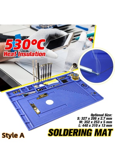 Lehimleme Matı Ph One Tamir Masası Pedi Bakım İstasyonu Manyetik Isı Aleti