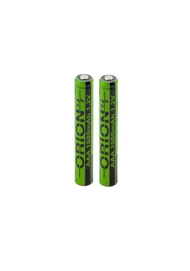 Orion 1.2v Ni-mh Aaa 1000mah Şarj Edilebilir Başsız Pili-2 Adet