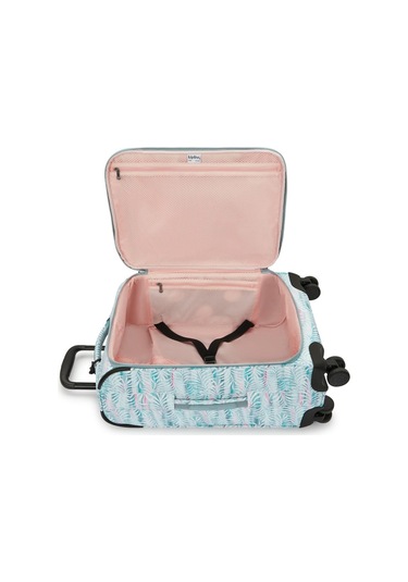 New Youri Spin S Küçük Boy Tekerlekli Valiz Desenli Çok Renkli