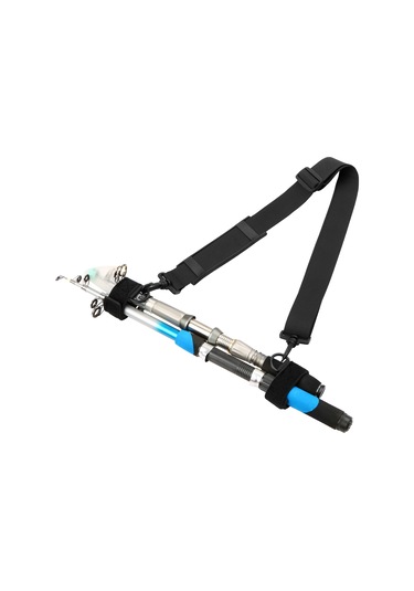 Geeksen Balıkçılık Kamçı Taşıma Kiti: Kaymazlı Polyester Nişasta + 2 Sabitleyici Kayış, El Boşaltıcı Dış Mekan Araçları