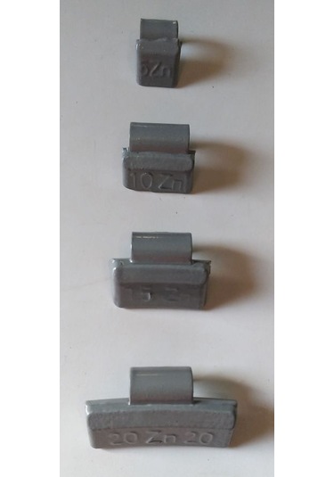 Alaşım Jantlara Çakma Balans Kurşunu - Çinko Malzeme 5-10-15-20 Gr