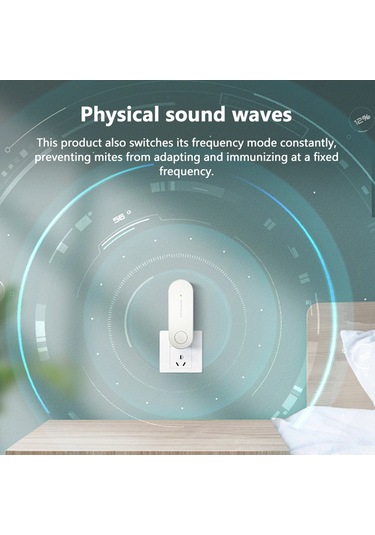 Geekyou Ev İçin Ultrasonik Uçucu, Akar Ve Fare Kovucu - Radyasyonsuz, 90-220v, 80-100 M² Etki Alanı, Pembe