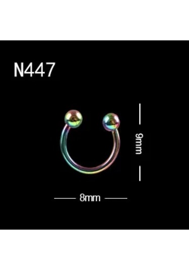 10 Adet/grup Tasarım Punk Tarzı Tırnak Parçaları Delici Alaşım Çiviler Metal Eğri Ok Perçin Dekorasyon Çivi Sanat Aksesuarları Tırnak Takılar Altın