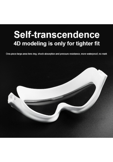 Artfulabode Yüzme Yüksek Ve Su Sones Şeffaf Jh8208dmjs Gözlüğü Geçirmez Çözünürlüklü Çerçeve Büyük Buğulanmaz Beyaz Ar Çok Renkli