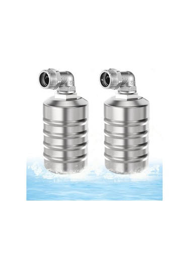 Adet Su Seviyesi Kontrol Şamandıra Vanası Su Tankı İçin 3/4 İnç Tarafı GÜMÜŞ Çok Renkli