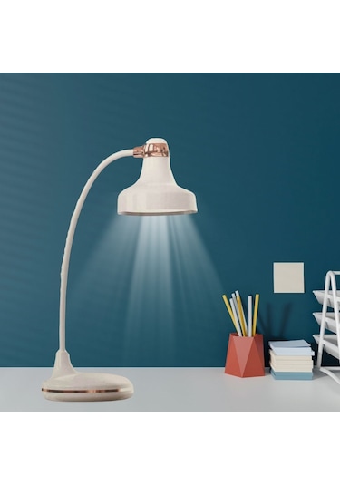 Buffer Dokunmatik 3 Farklı Led Işıklı Çalışma Masası Üstü Lamba Beyaz