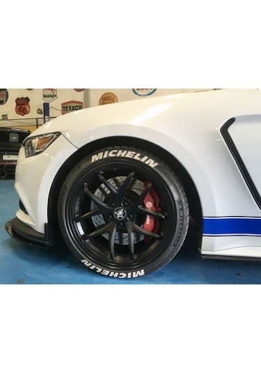 Lastik Yazısı 8X Li Mıchelın Stıker 1.Sınıf Kalite Solmaz