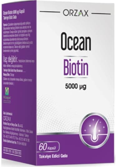 Ocean Biotin 5000Ug 60 Kapsül