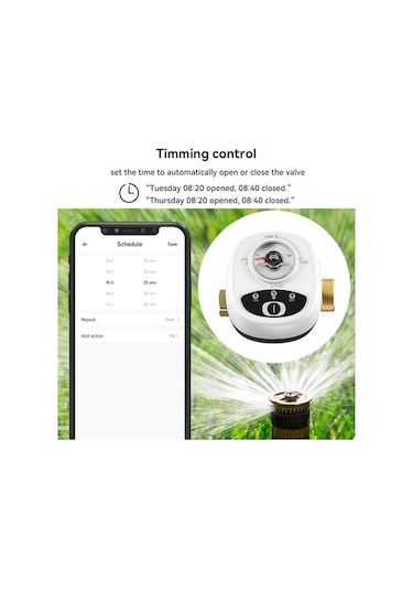Tongxida Ewelink Wifi Otomatik Anahtar Akıllı Küresel Vana Ip65 Kablosuz Uzaktan App Kontrolü - Çok Renkli Wifi Mode