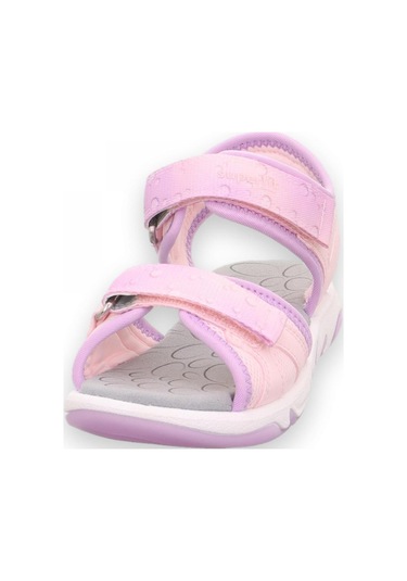 Superfit 009540 Pebbles Günlük Pembe Kız Çocuk Sandalet Pembe