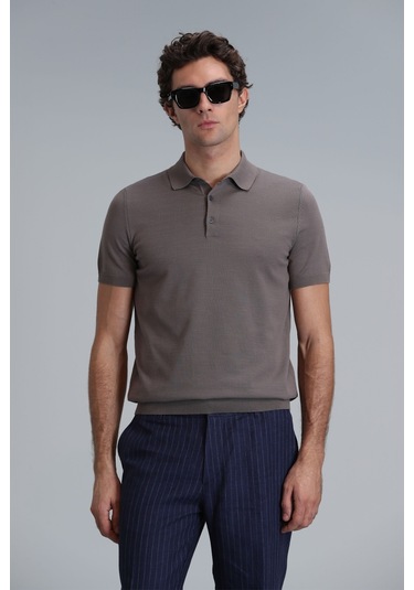 Lufian Pulls Erkek Kazak Vizon Vizon 111090077100430 111090077100430 Vizon