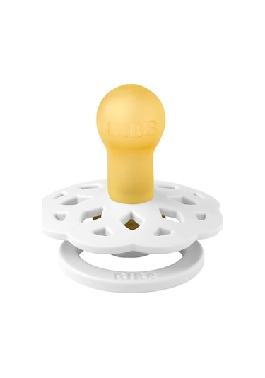 Bibs Boheme Kauçuk Emzik White No:1 0-6 Ay Krem