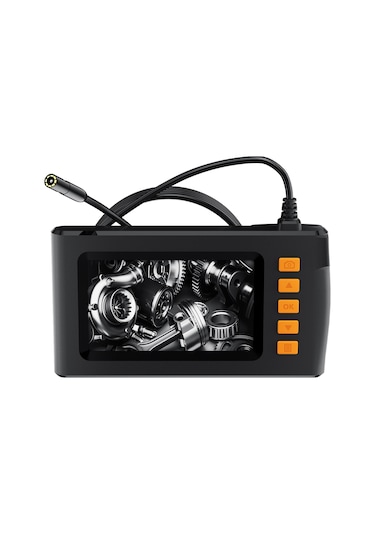 Geeksen Hd 1080p Endoskop Kamera 4.3'' Lcd 8 Led Ip67 Su Geçirmez 5m Sert Kablo