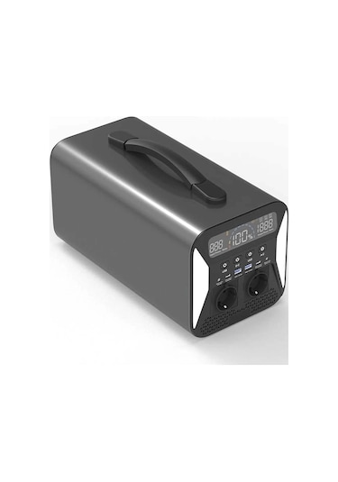 Paket Güç Kaynağı 280.800 Mah Powerbank 1100w Katlanabilir Panel