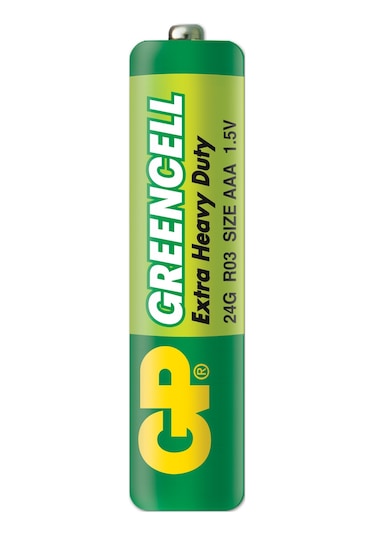 GP 24G-2S2 Greencell Çinko Karbon AAA İnce Kalem Pil 40'lı