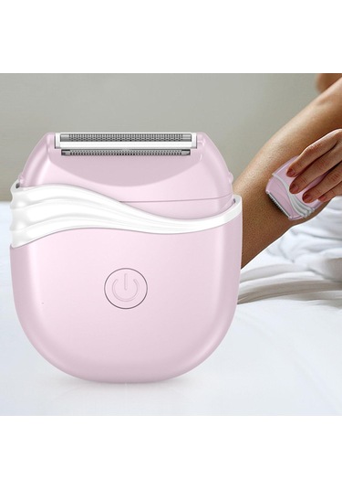 Suntek Kadınlar Için Elektrikli Tıraş Makinesi Kişisel Pembe